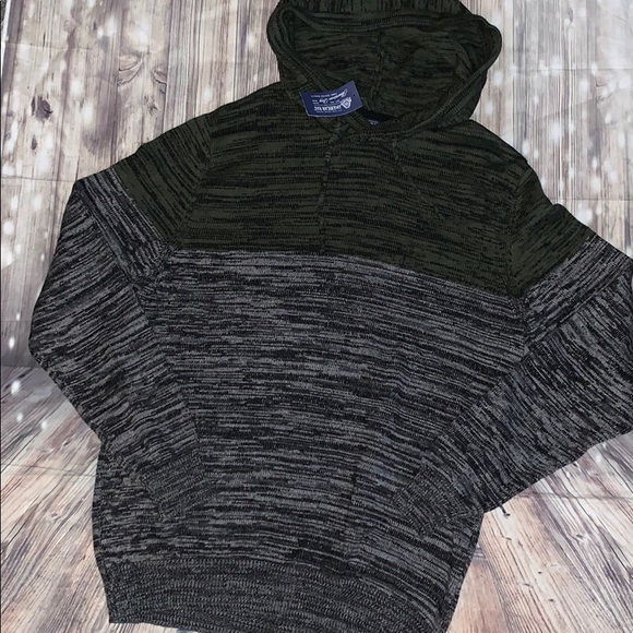American Rag Other - Men’s pullover marbled sweater with hood American Rag Other - Men’s pullover marbled sweater with hood
